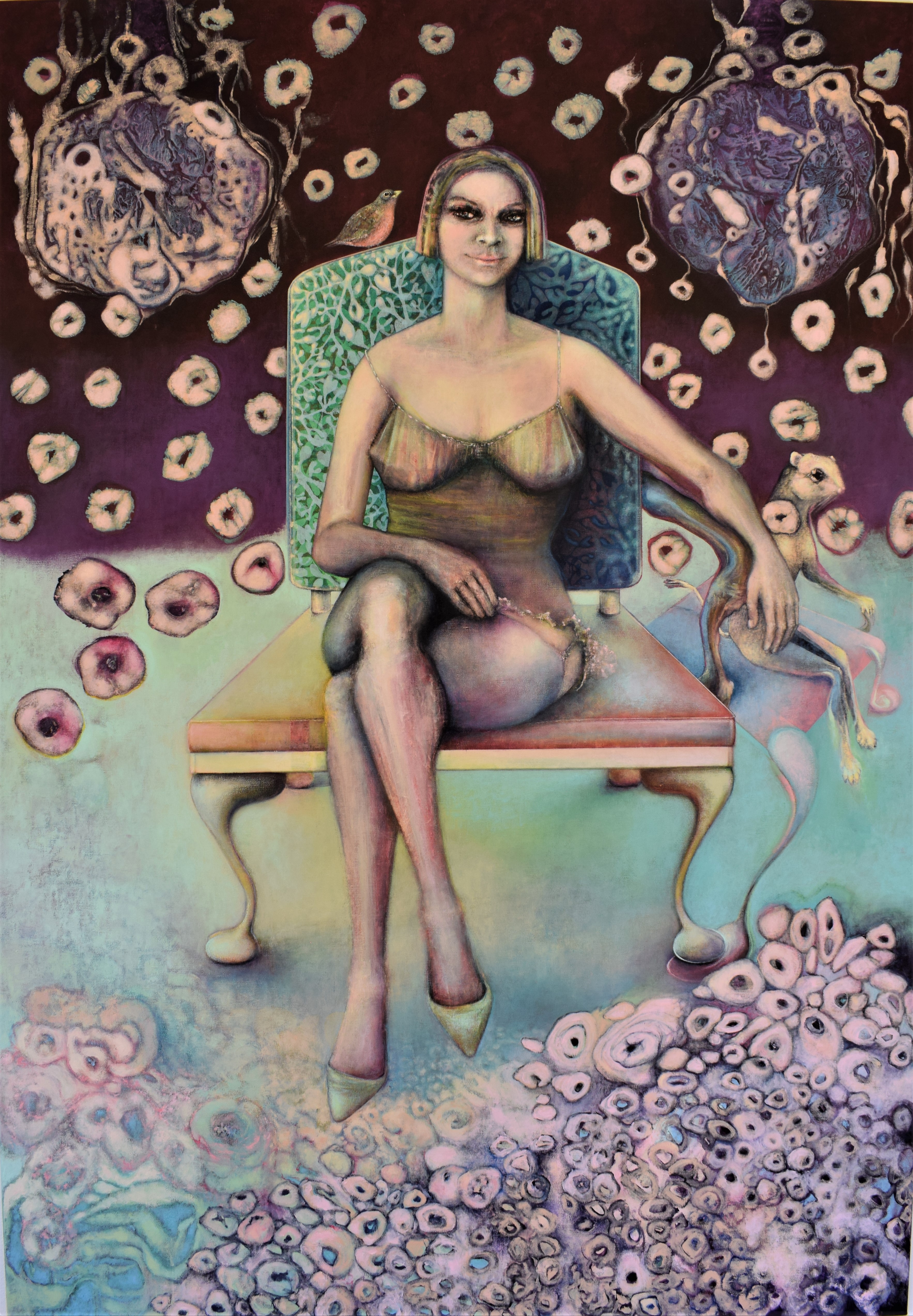 Hersker gladelig over røvhuller, 125x180